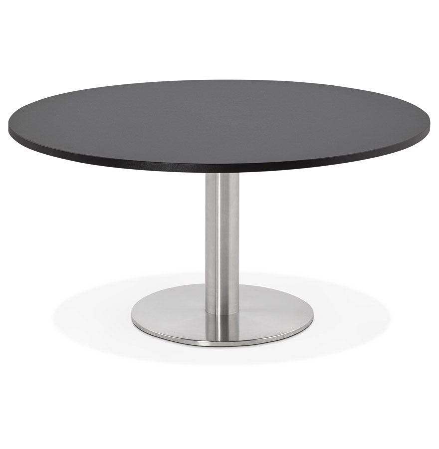 kokoon design HOUSTON black lounge coffee table - Ø 90 cm