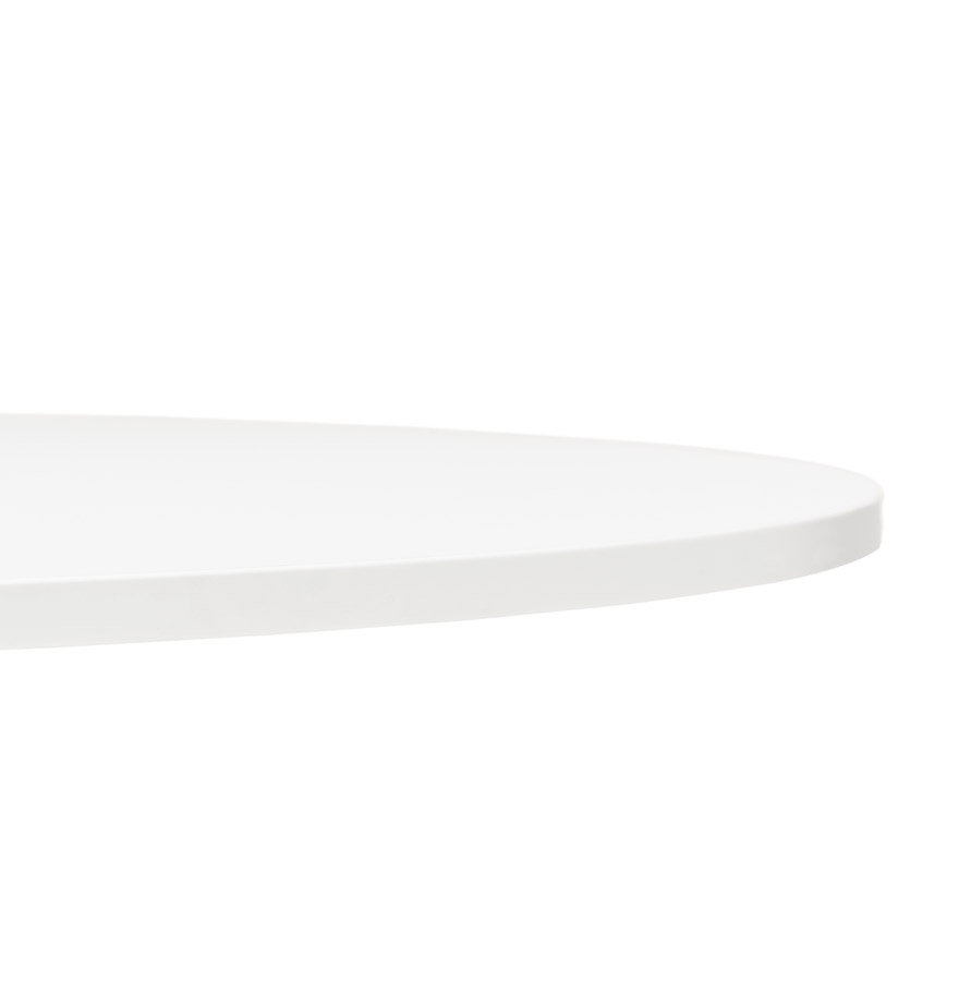 Kokoon Design HOUSTON White Lounge Coffee Table - Ø 90 Cm