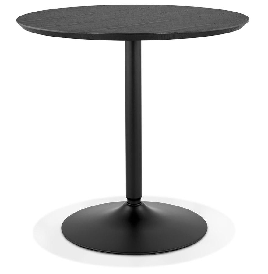 kokoon design HUSH' design round table in wood and black metal - Ø 80 cm kokoon design HUSH' design round table in wood and black metal - Ø 80 cm