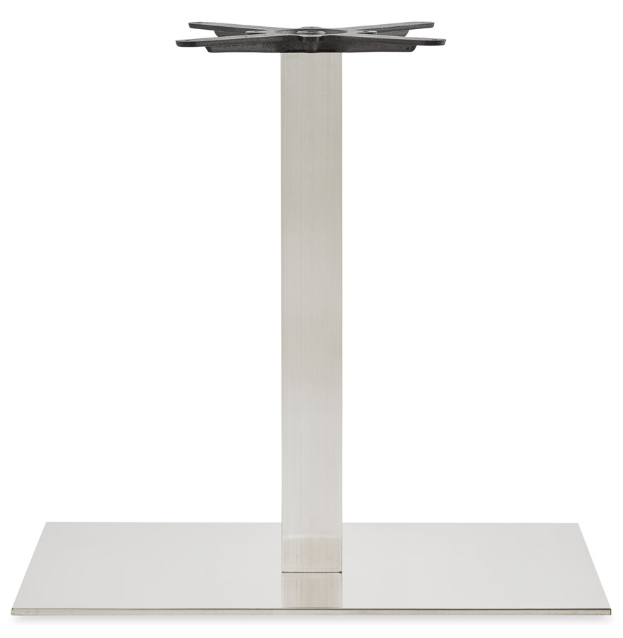 Kokoon Design KARO XL' 75 Table Leg In Brushed Steel