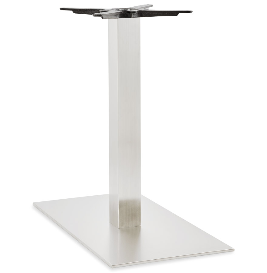 Kokoon Design KARO XL' 75 Table Leg In Brushed Steel