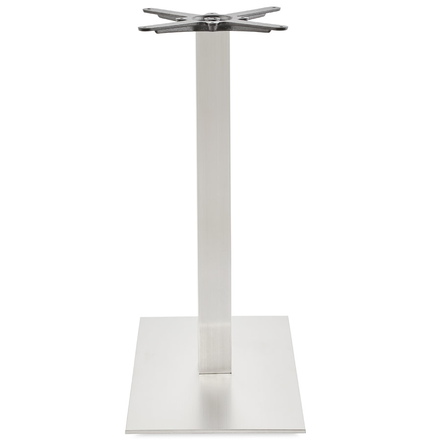 Kokoon Design KARO XL' 90 Table Leg In Brushed Steel