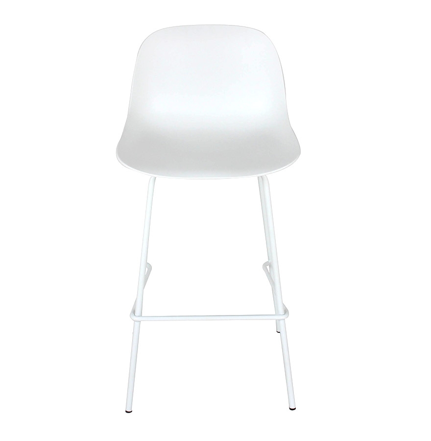 Kokoon Design Bar Stool 'GRANO' White Indoor/outdoor