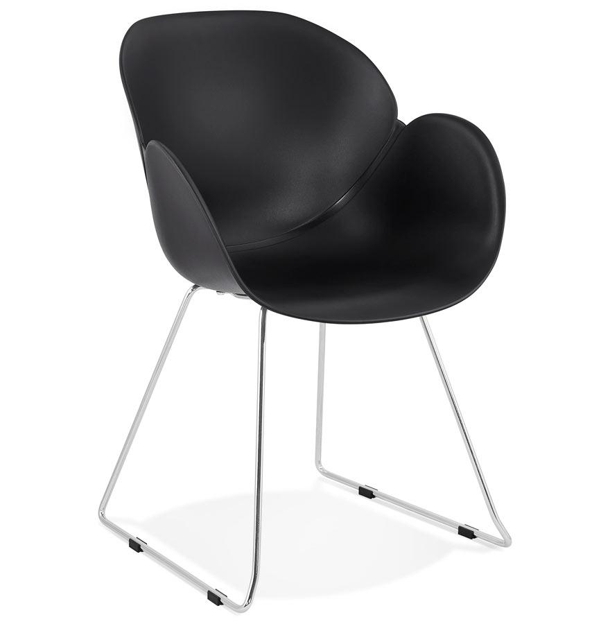 kokoon design Black 'NEGO' designer chair in plastic