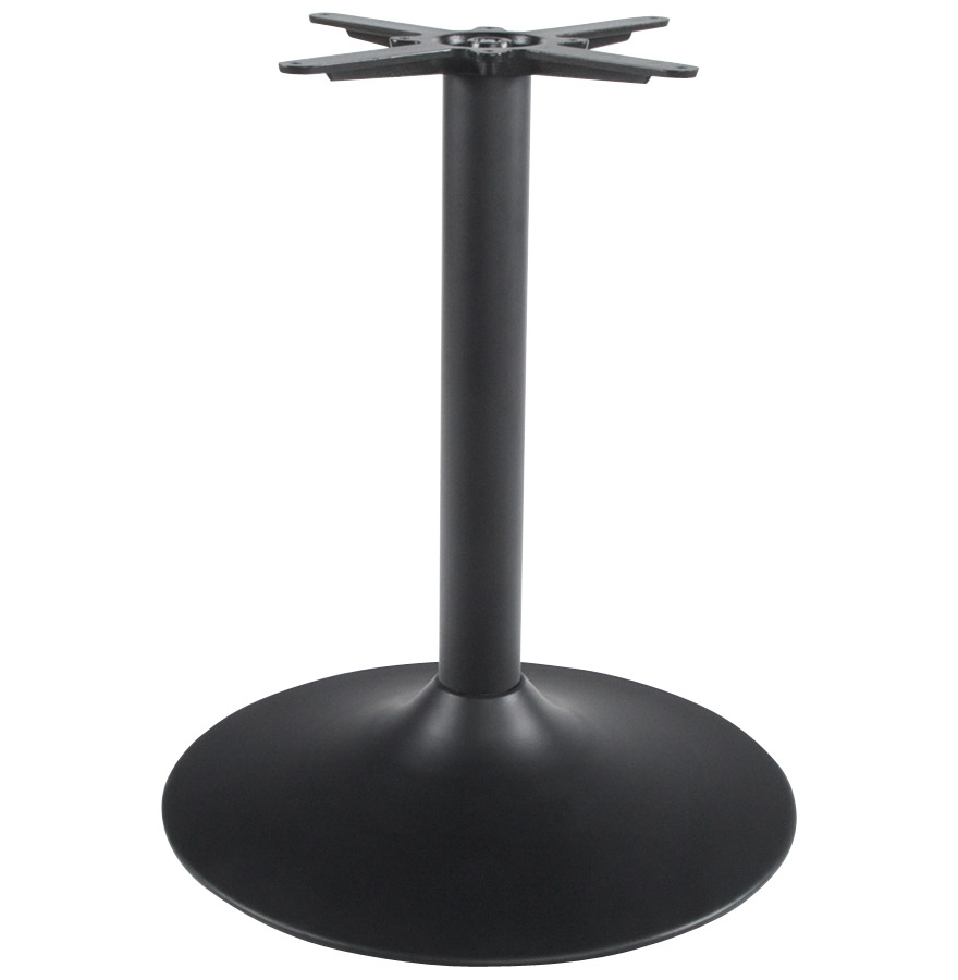 Kokoon Design BLAK' 75 Table Leg In Black Metal