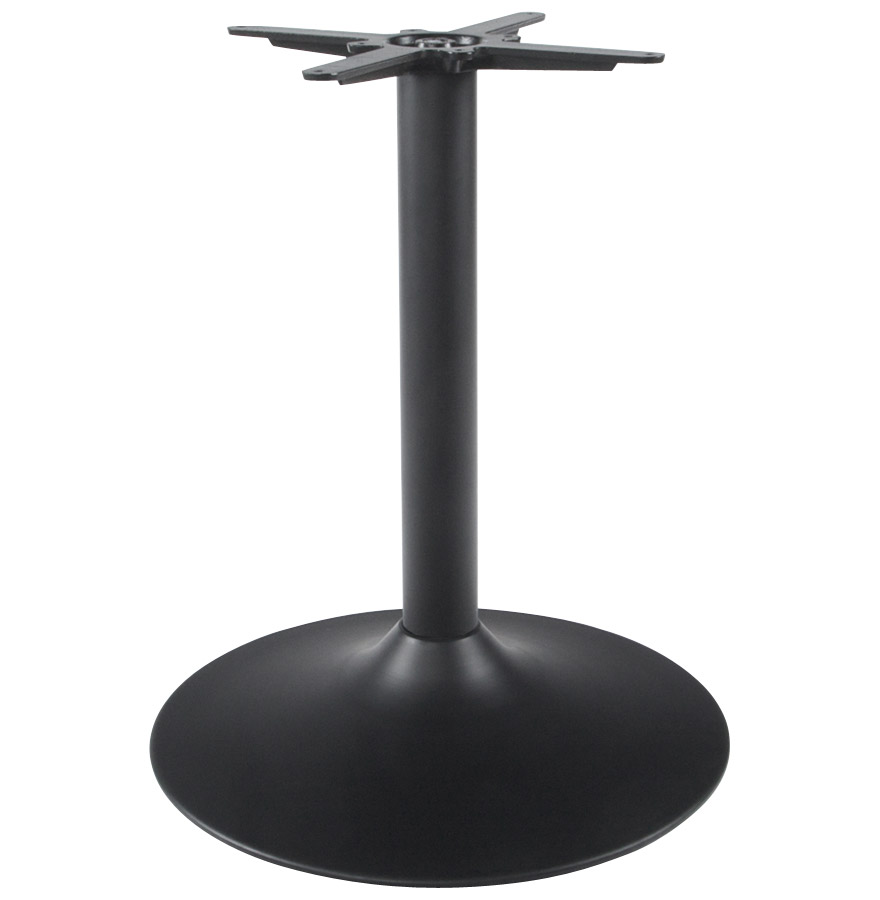 kokoon design BLAK' 75 table leg in black metal