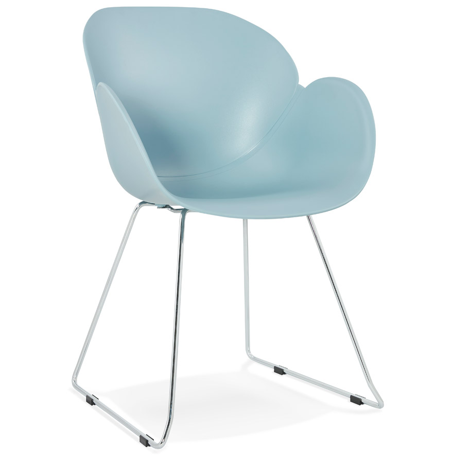kokoon design Blue 'NEGO' designer chair in plastic