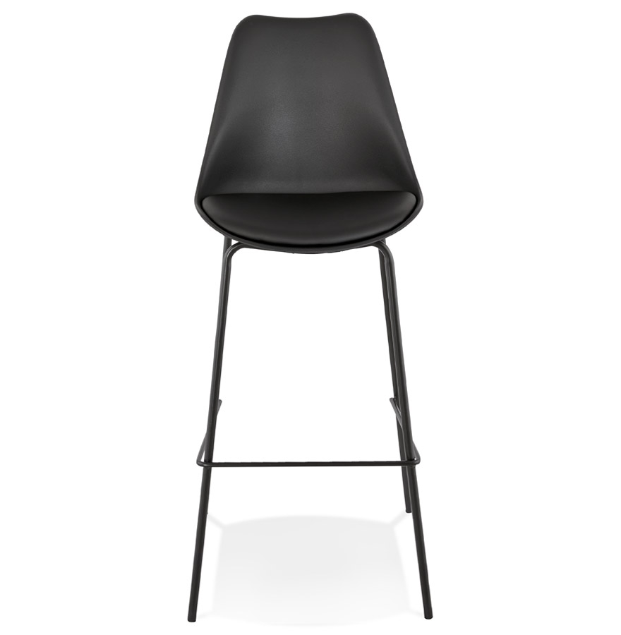 Kokoon Design Designer Bar Stool 'LEMON' Black