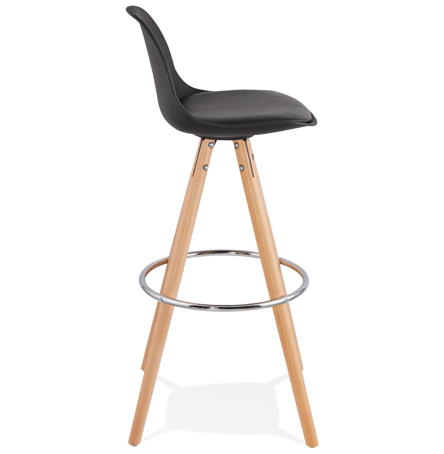Kokoon Design Designer Bar Stool 'TATAMI' Black