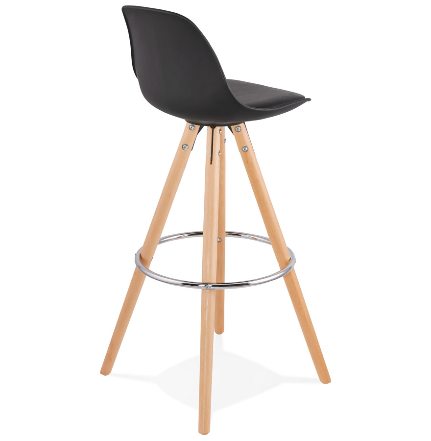 Kokoon Design Designer Bar Stool 'TATAMI' Black