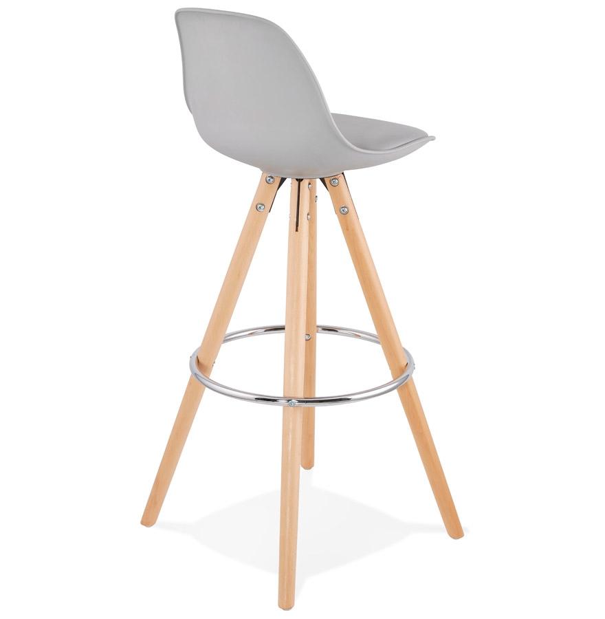 Kokoon Design Designer Bar Stool 'TATAMI' Gray
