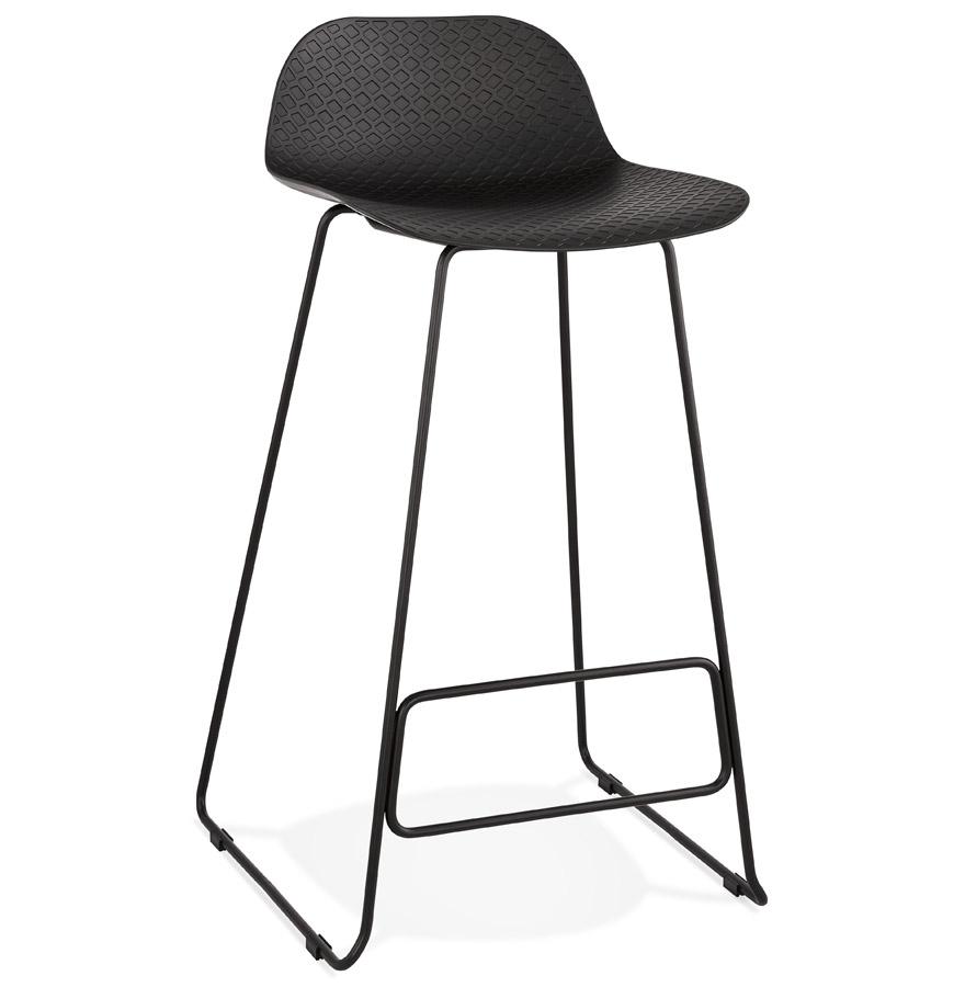 kokoon design Designer black bar stool 'BABYLOS' kokoon design Designer black bar stool 'BABYLOS'