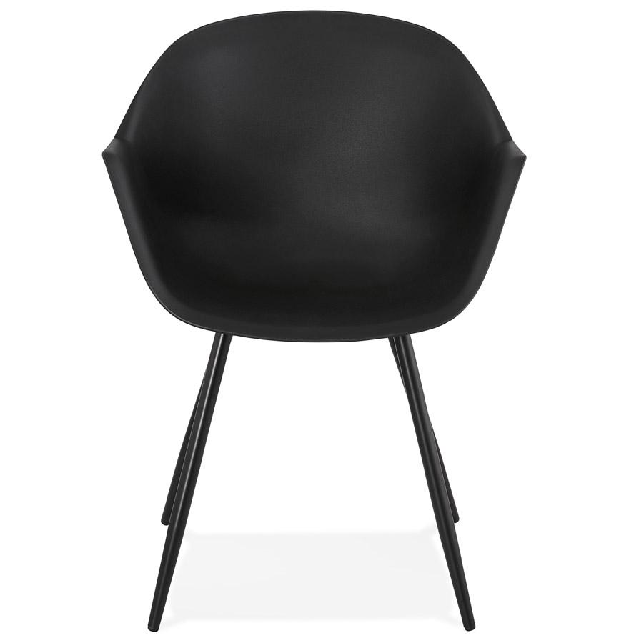 Kokoon Design Designer Black 'KELLY' Armrest Chair