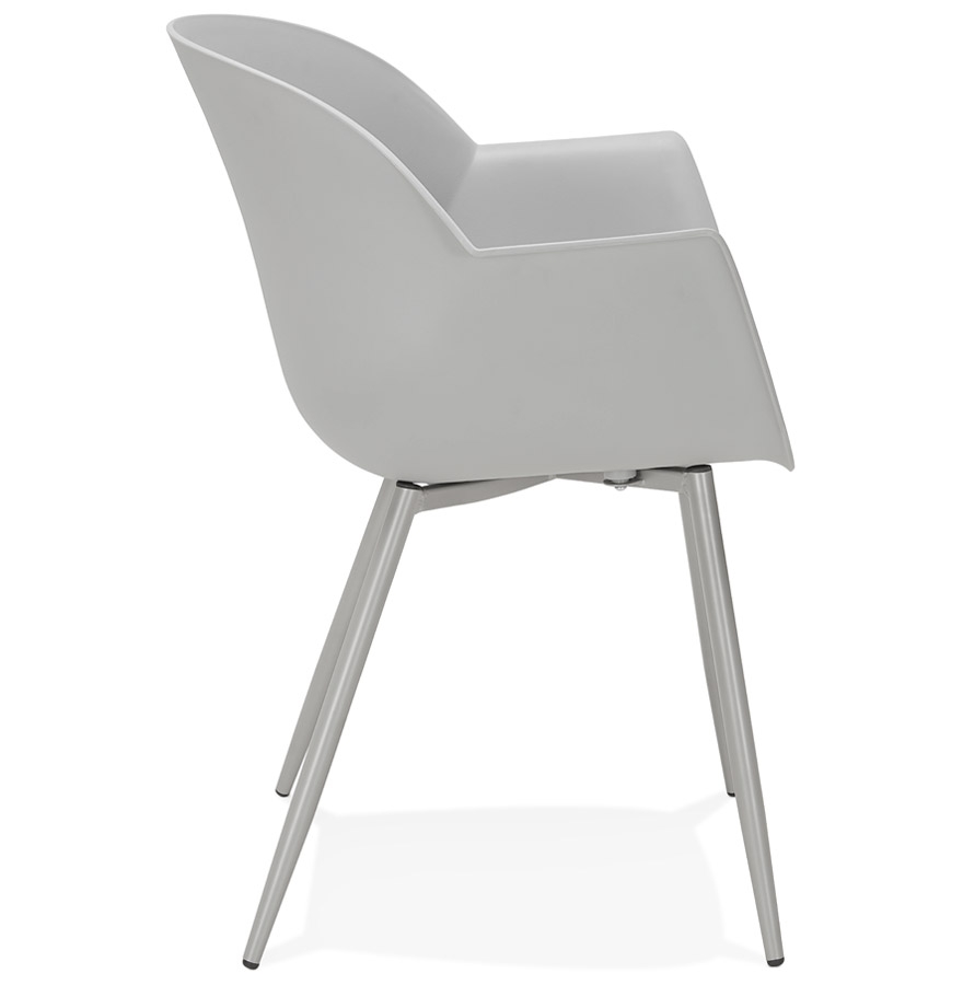 Kokoon Design Designer Gray 'KELLY' Armrest Chair