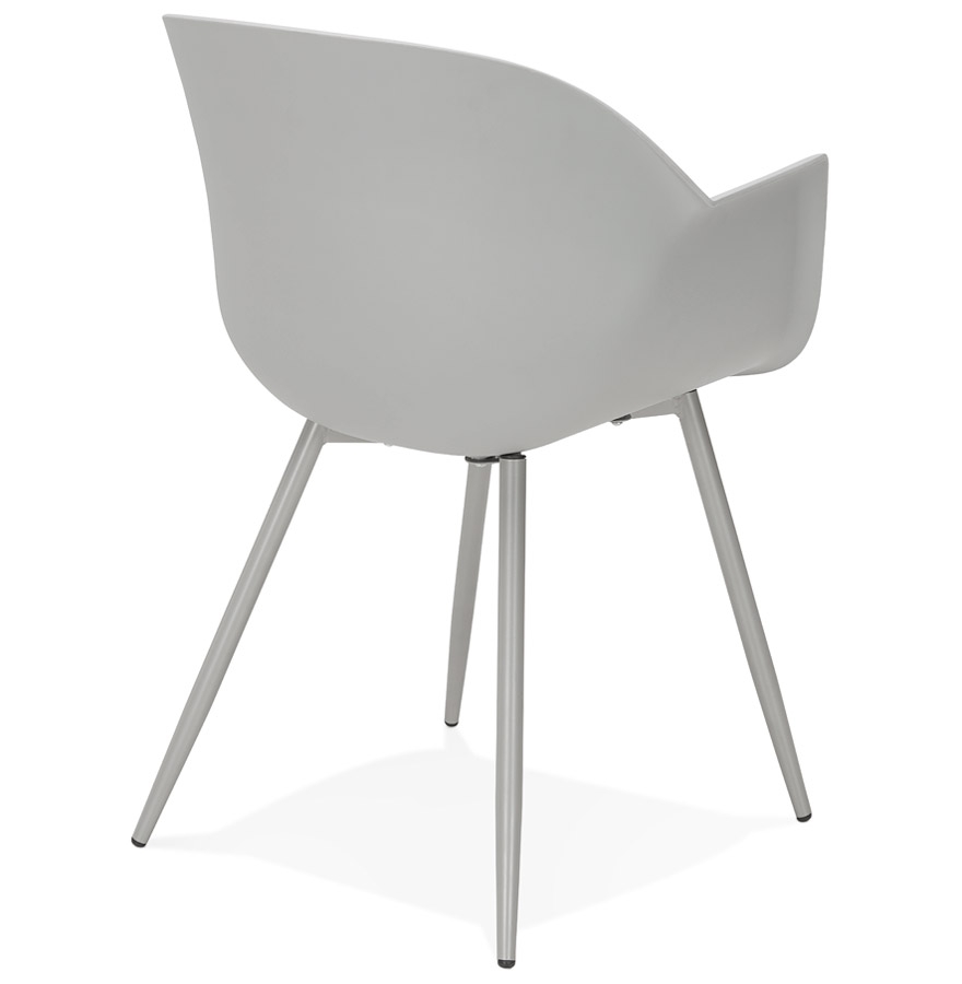 Kokoon Design Designer Gray 'KELLY' Armrest Chair