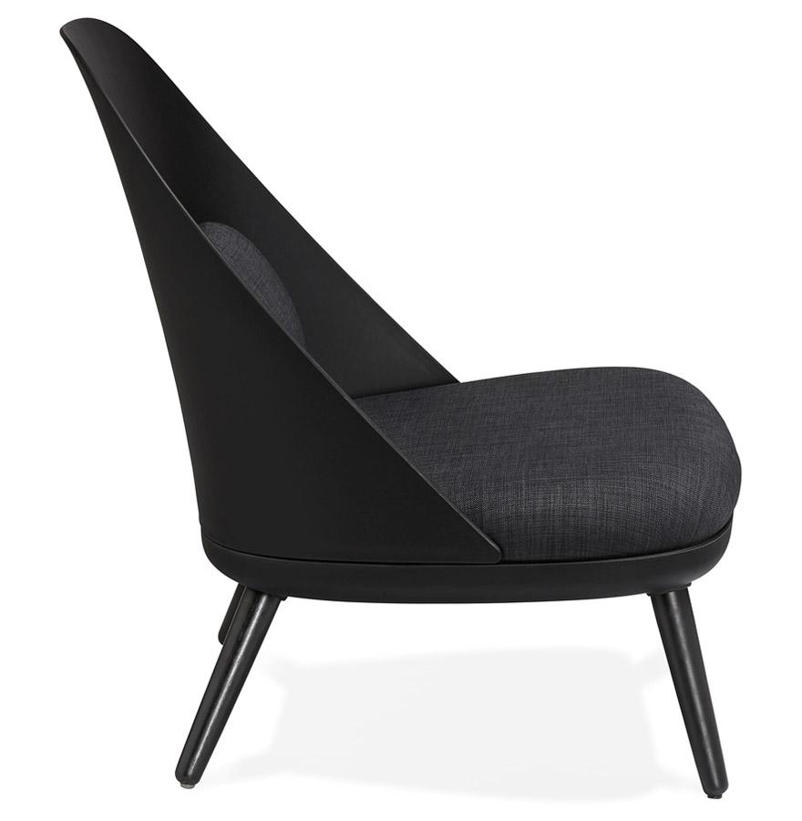 Kokoon Design Designer Lounge Chair 'TICOS' Black