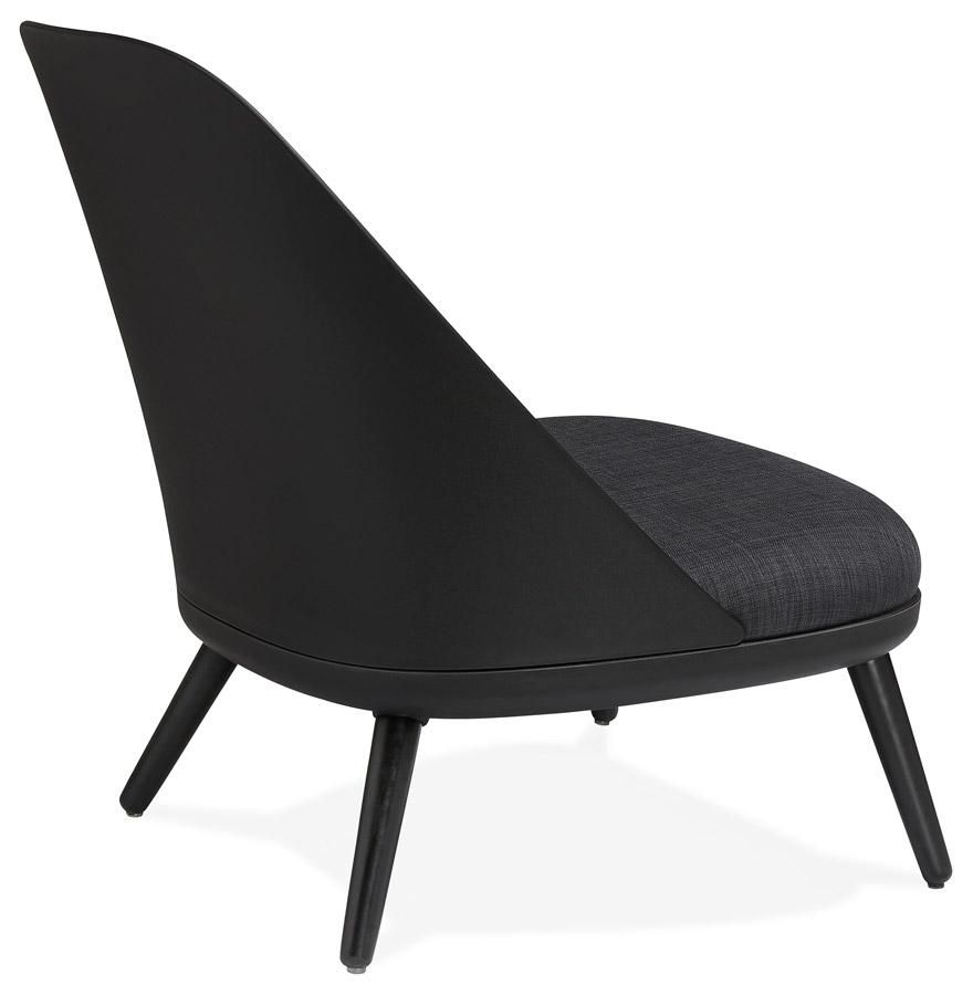 Kokoon Design Designer Lounge Chair 'TICOS' Black
