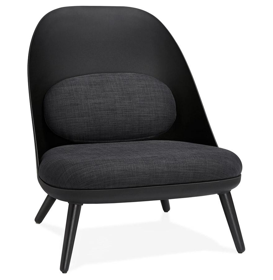 kokoon design Designer lounge chair 'TICOS' black