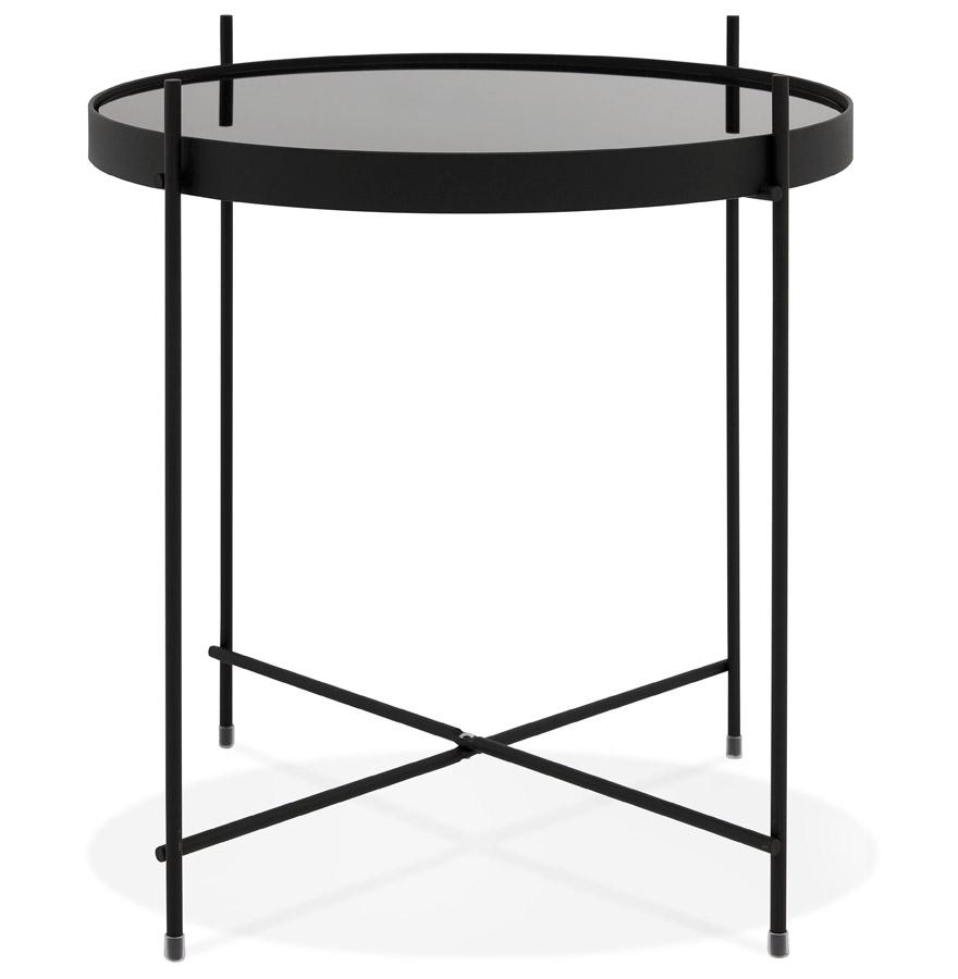 Kokoon Design Foldable Side Table 'KOLOS' Black