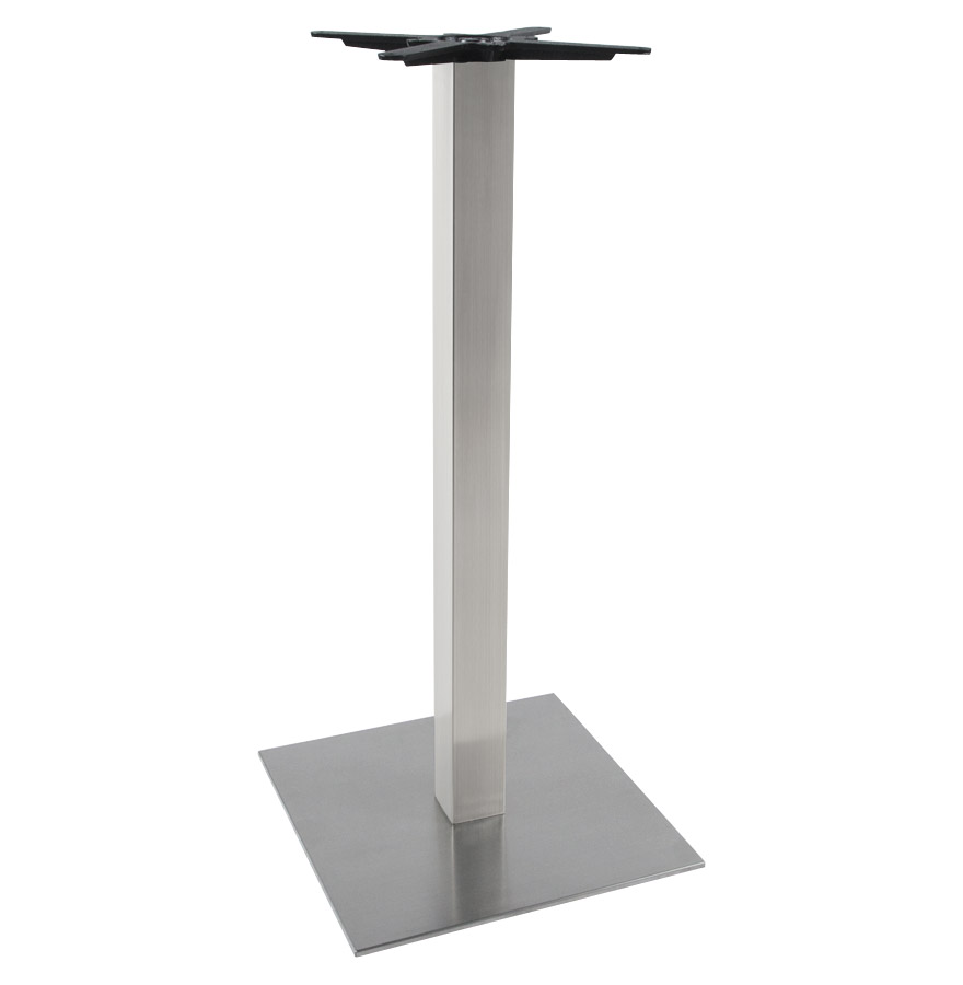 kokoon design KARO' 110 table leg in brushed steel