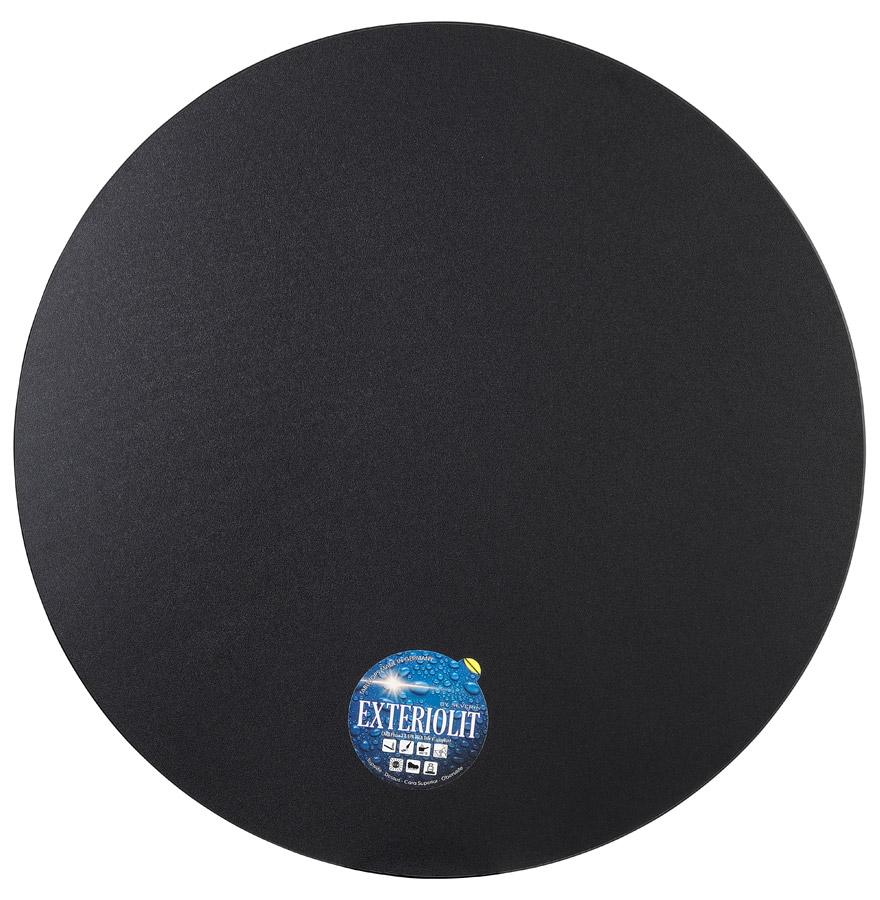 kokoon design LIMULE' round black table top - Ø 68 cm
