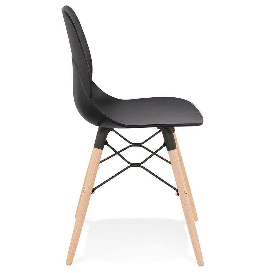 Kokoon Design Modern Black 'EPIK' Scandinavian Chair