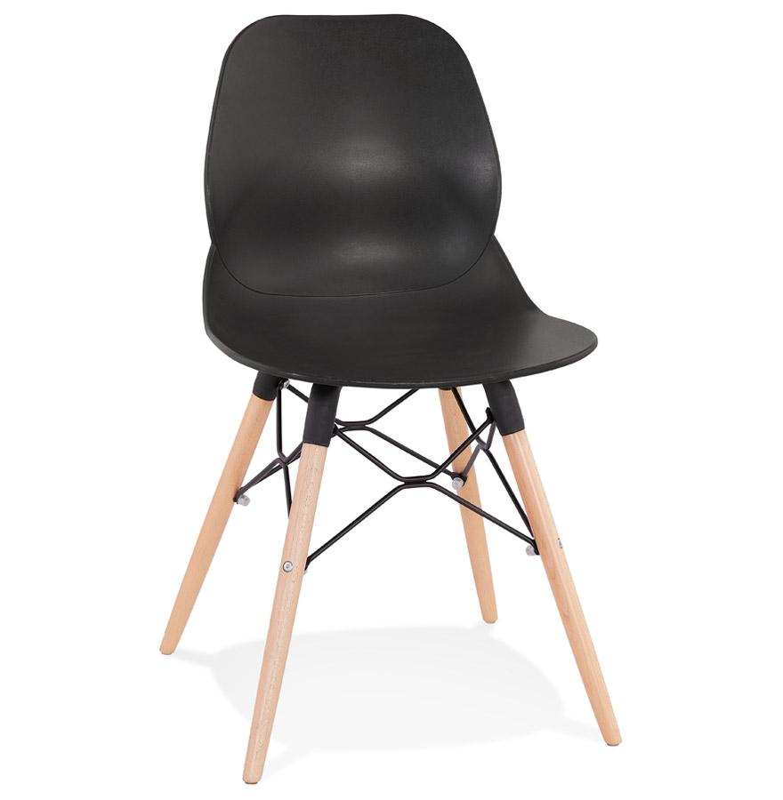 kokoon design Modern black 'EPIK' Scandinavian chair