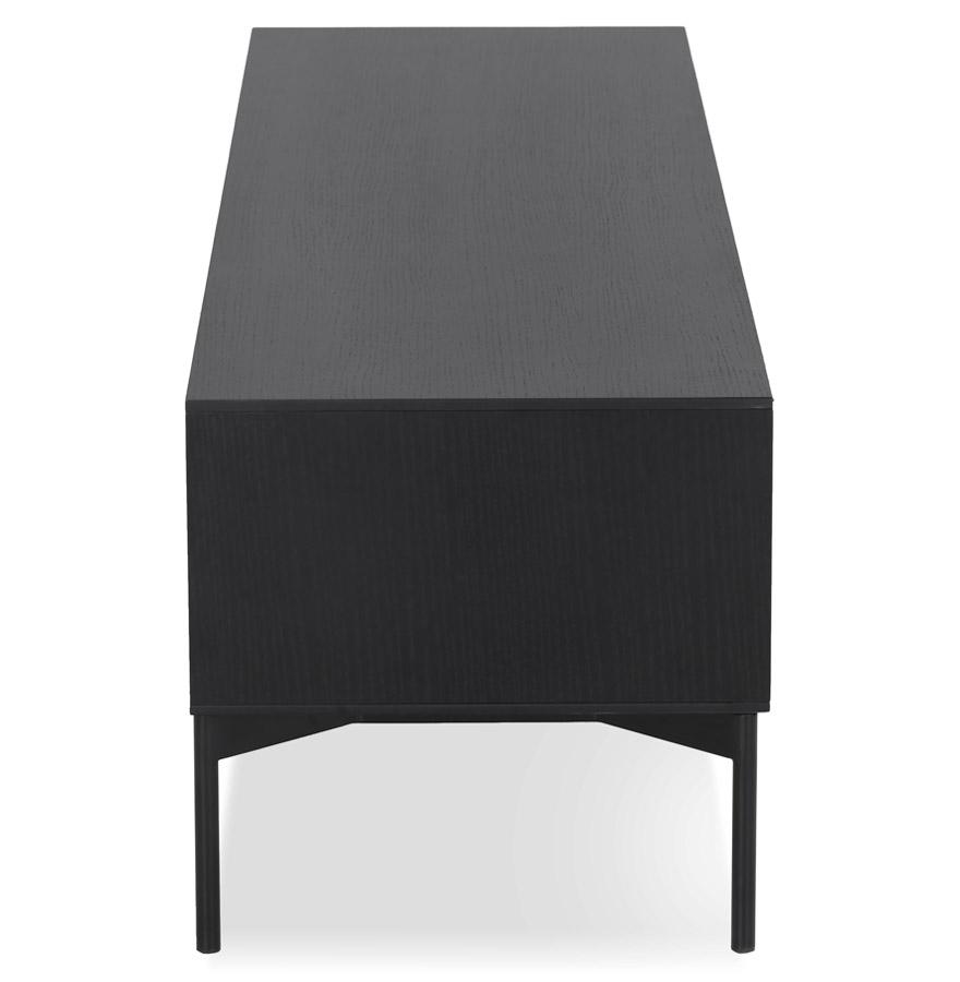 Kokoon Design MOVIE' Designer TV Unit In Black Wood