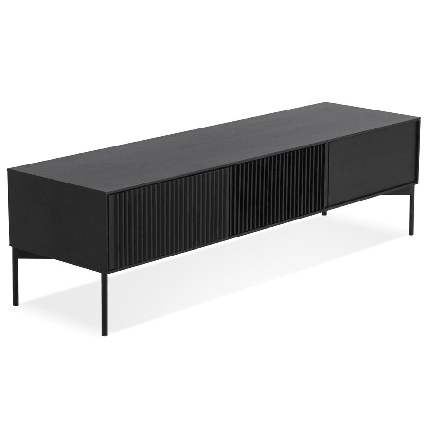 kokoon design MOVIE' designer TV unit in black wood