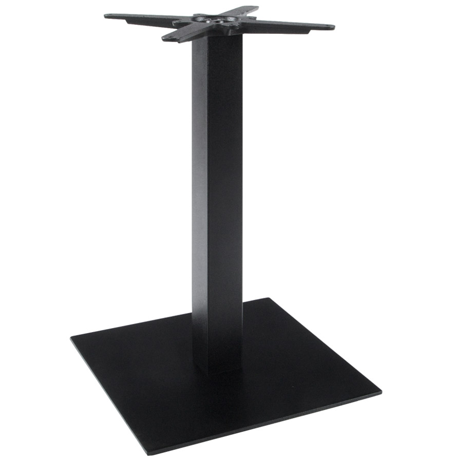 kokoon design NERO' 75 black metal table leg