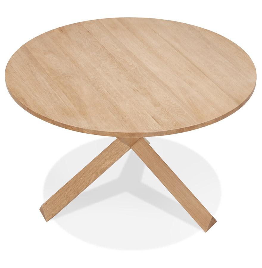 Kokoon Design Round Table In Solid Oak 'FATY' Design