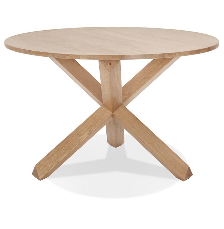 kokoon design Round table in solid oak 'FATY' design kokoon design Round table in solid oak 'FATY' design