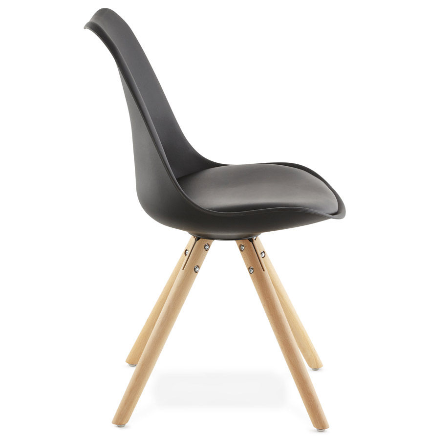 Kokoon Design Scandinavian Chair 'GOUJA' Black