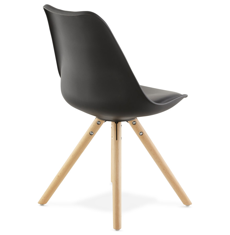 Kokoon Design Scandinavian Chair 'GOUJA' Black