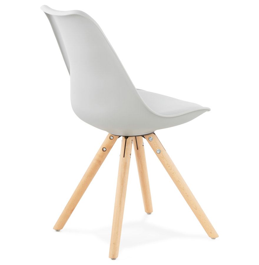 Kokoon Design Scandinavian Chair 'GOUJA' Gray