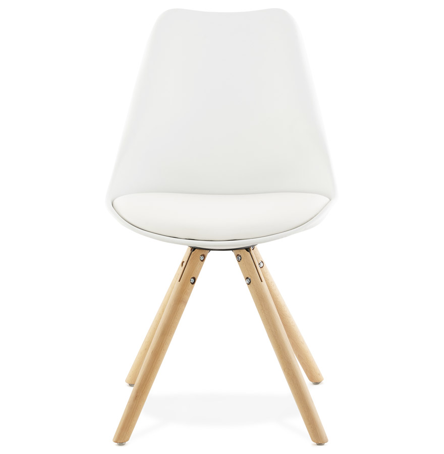 Kokoon Design Scandinavian Chair 'GOUJA' White