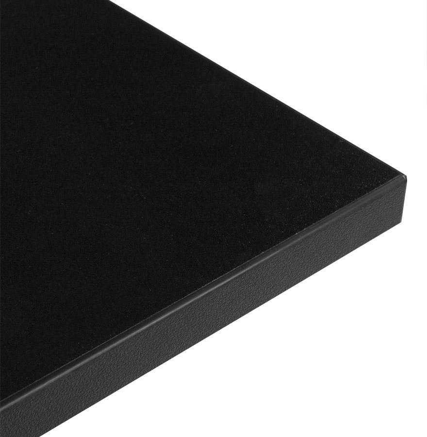 Kokoon Design Table Top 'SPANO' 70x70cm Black Square