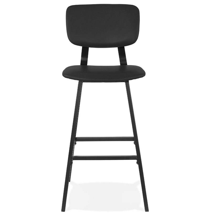 Kokoon Design Vintage Bar Stool 'RAPSODY' Black