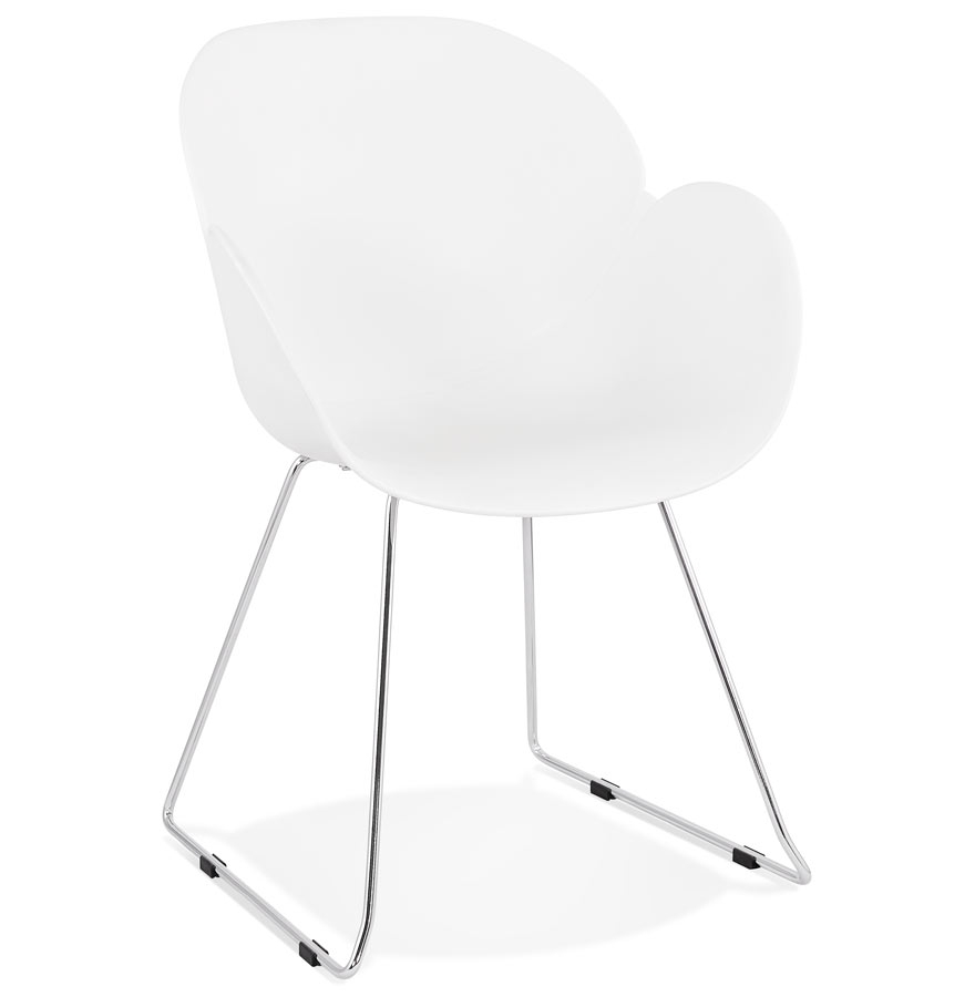 kokoon design White 'NEGO' designer chair in plastic