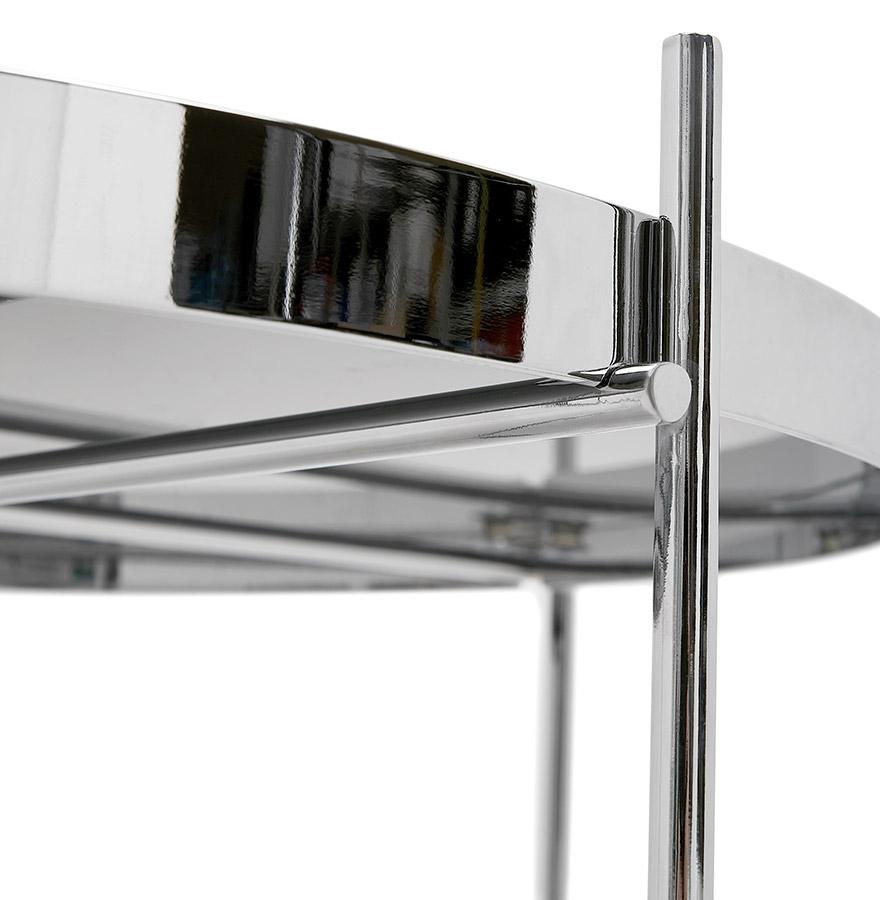 Kokoon Design KOLOS BIG' Chrome-colored Living Room Coffee Table