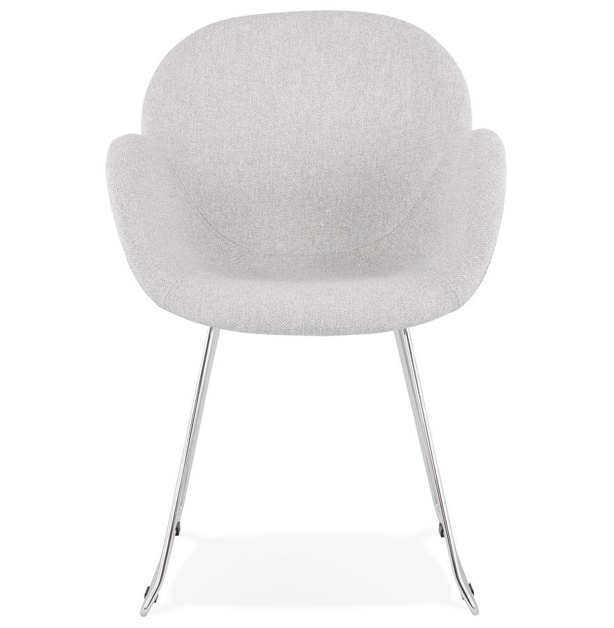Kokoon Design Light Gray 'JUMBO' Designer Chair In Fabric