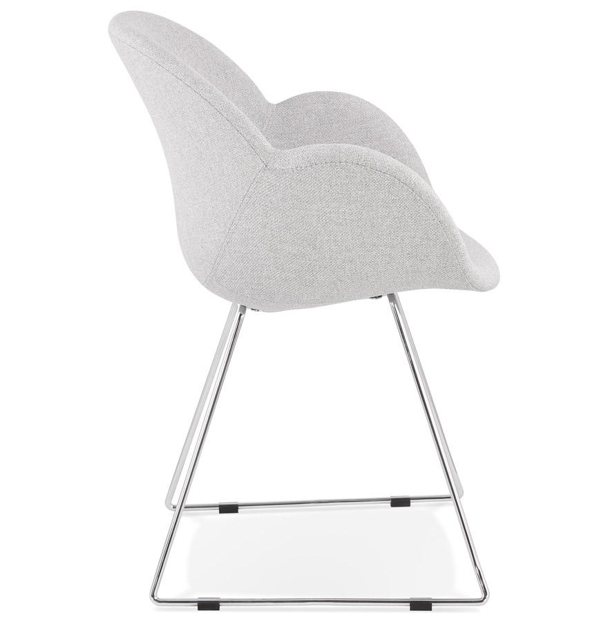 Kokoon Design Light Gray 'JUMBO' Designer Chair In Fabric