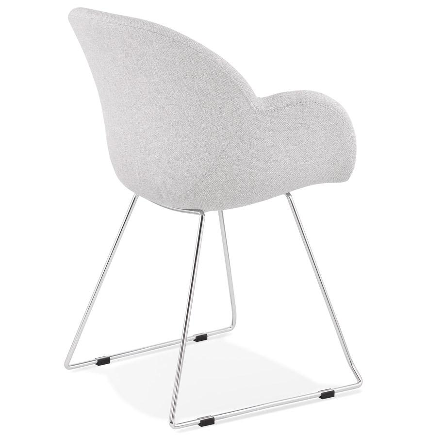 Kokoon Design Light Gray 'JUMBO' Designer Chair In Fabric