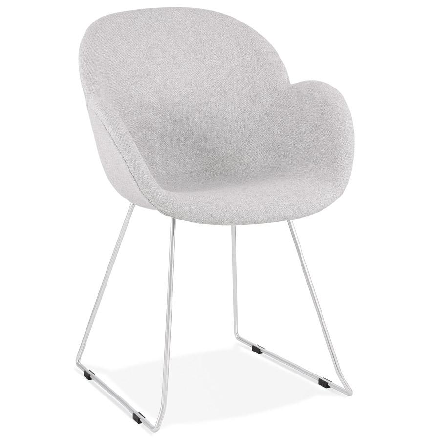 kokoon design Light gray 'JUMBO' designer chair in fabric kokoon design Light gray 'JUMBO' designer chair in fabric