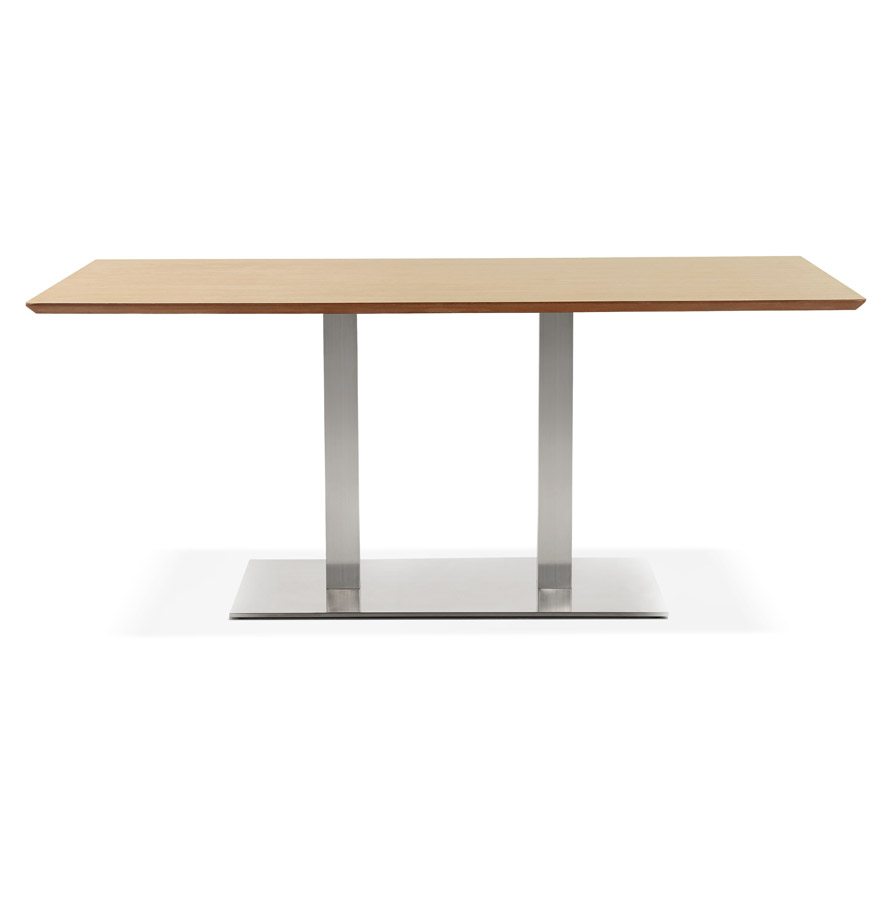 Kokoon Design MAMBO' Design Table / Desk In Natural Finish Wood - 180x90 Cm