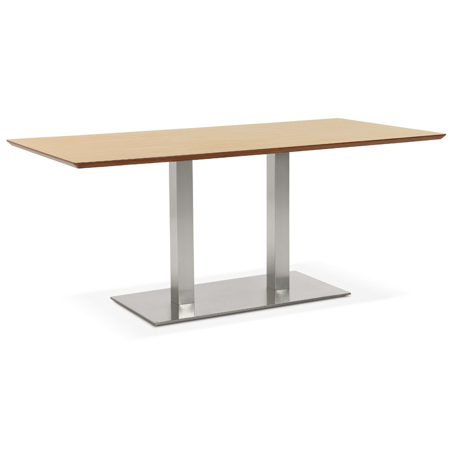 kokoon design MAMBO' design table / desk in natural finish wood - 180x90 cm