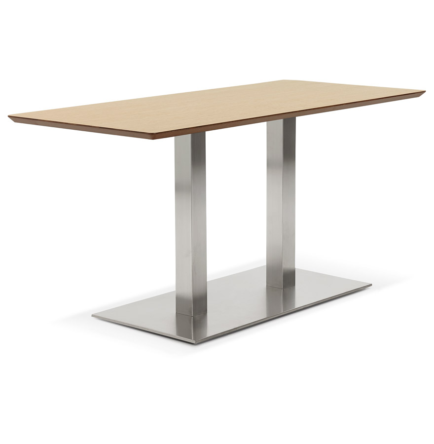 Kokoon Design MAMBO' Designer Table / Desk In Natural Finish Wood - 150x70 Cm
