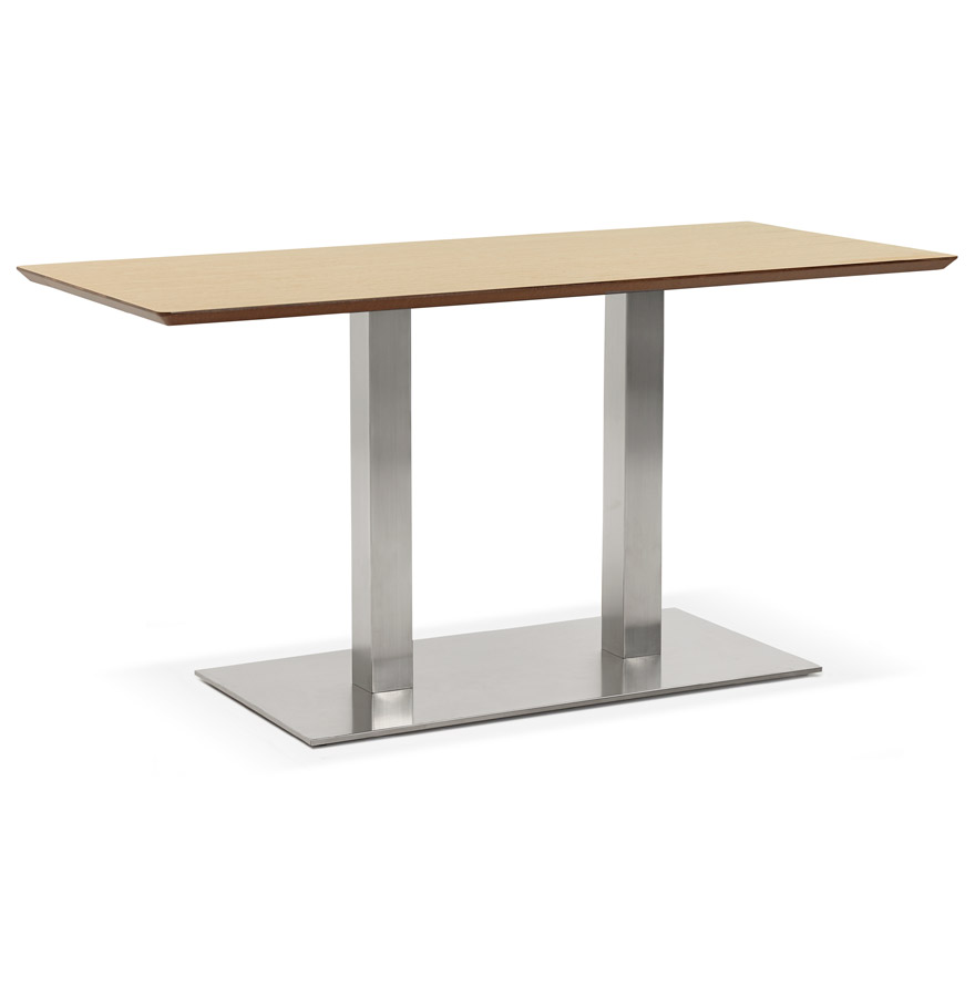 kokoon design MAMBO' designer table / desk in natural finish wood - 150x70 cm