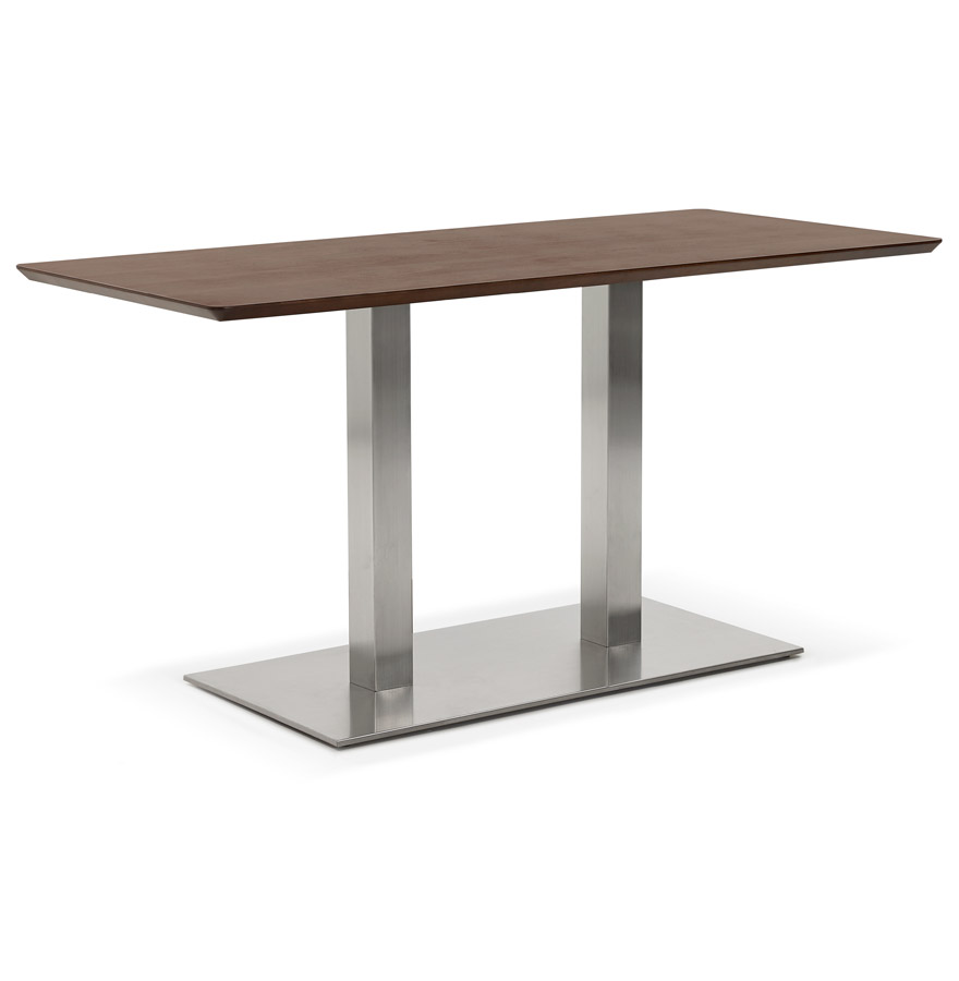 Kokoon Design MAMBO' Designer Table / Desk In Walnut Finish Wood - 150x70 Cm