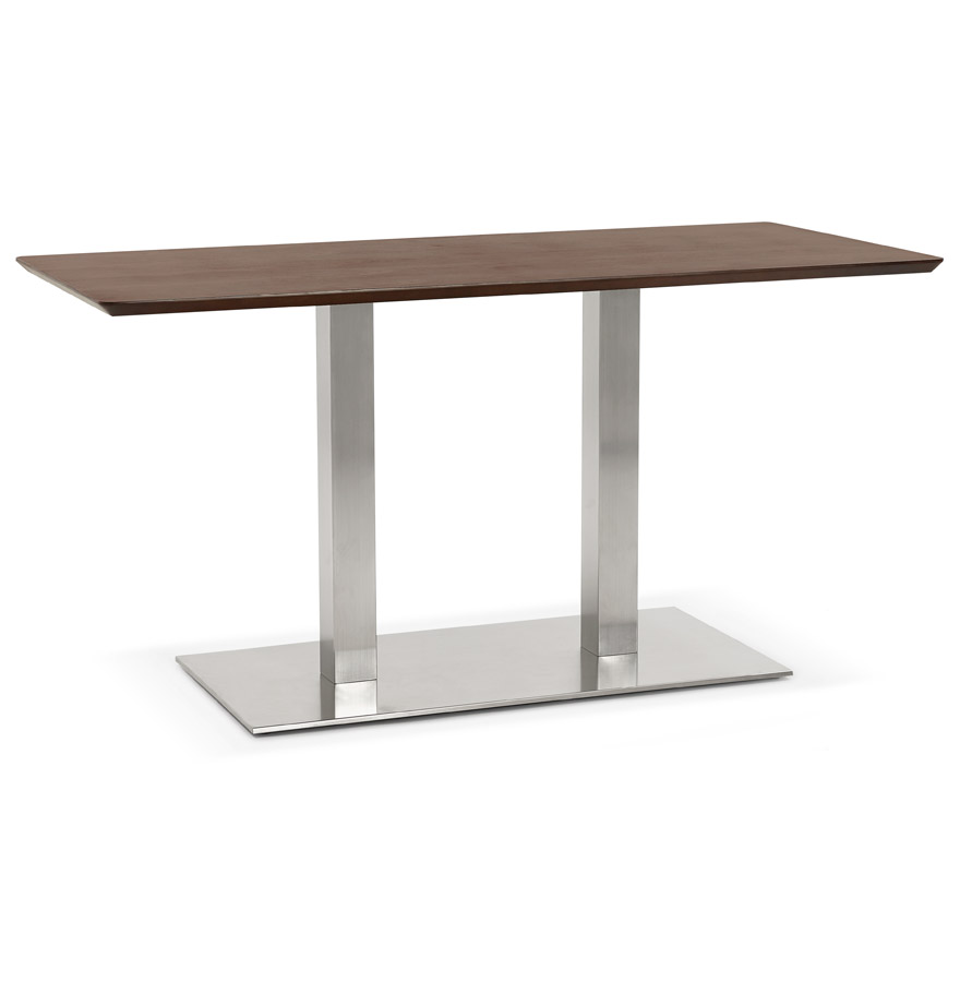 kokoon design MAMBO' designer table / desk in Walnut finish wood - 150x70 cm